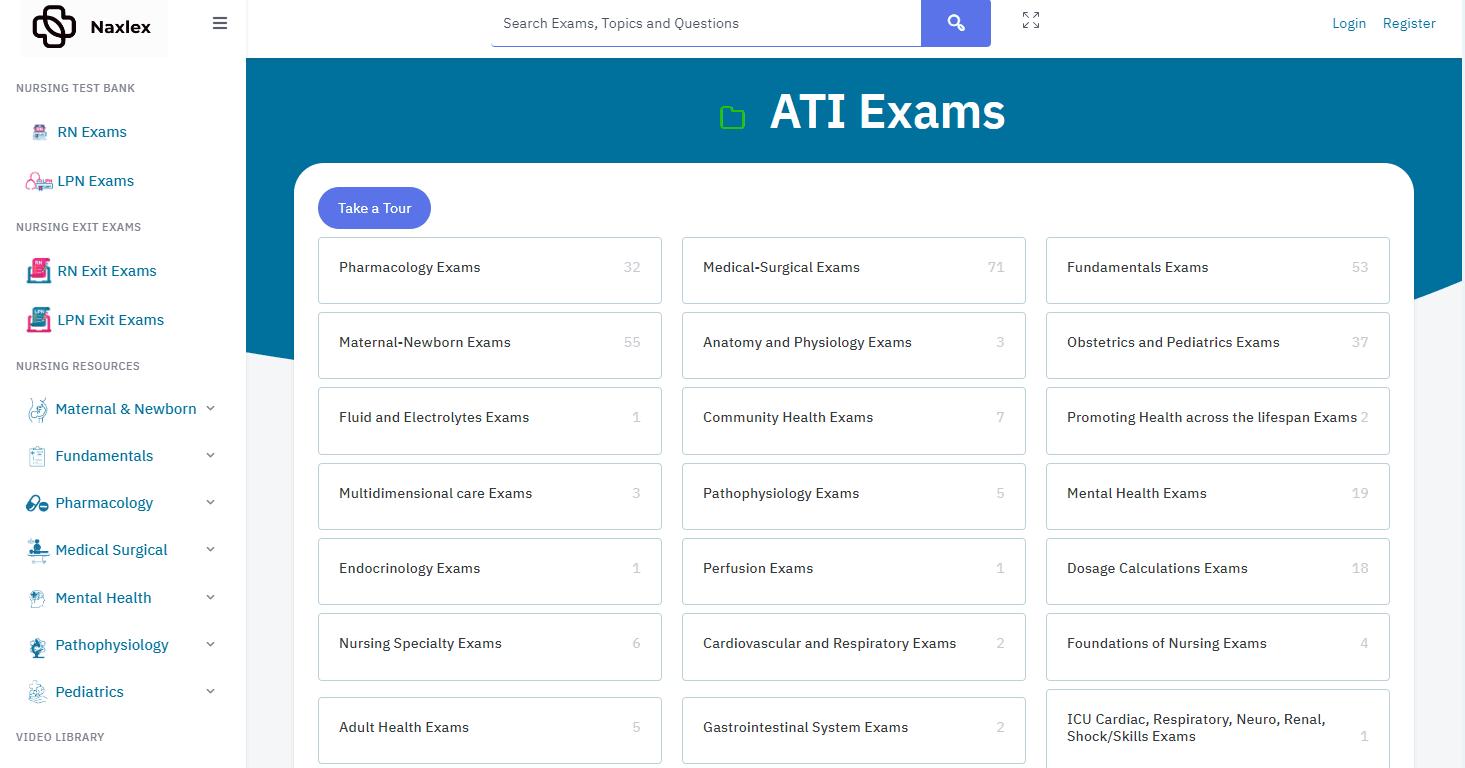 ati nursing test bank