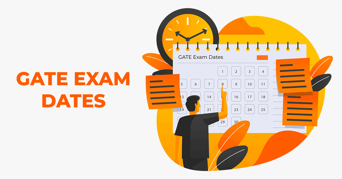 gate exam dates and times