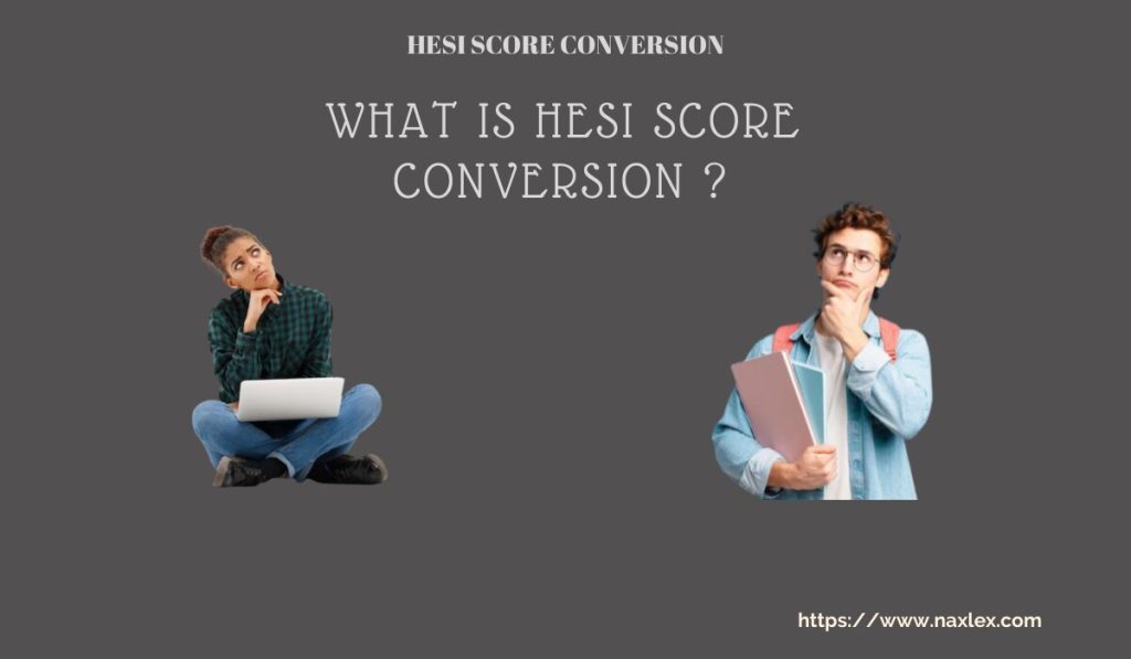 hesi score conversion