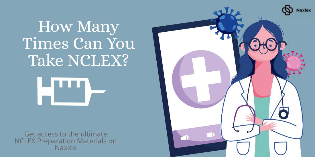 how many times can you take nclex