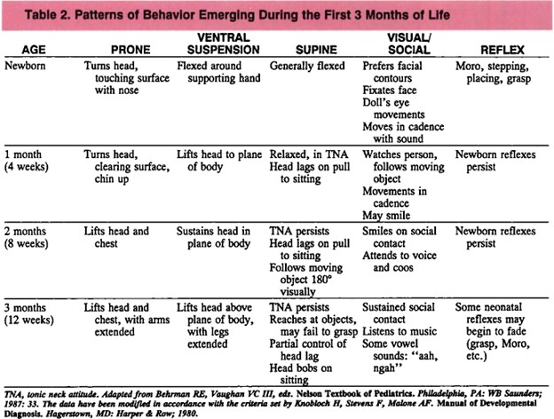 Infant Growth and Development